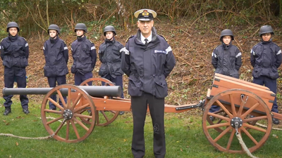 Field Gun-Run Team Photograph