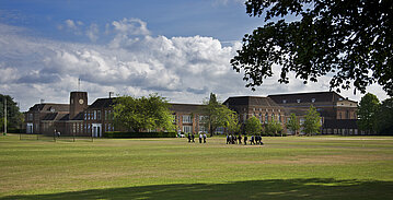 MTS grounds at Sandy Lodge