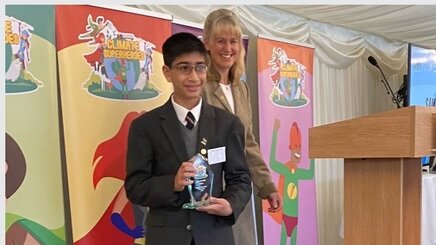 MTS Pupil Wins Award