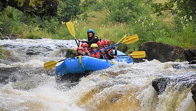 CCF Cadets White Water River Rafting