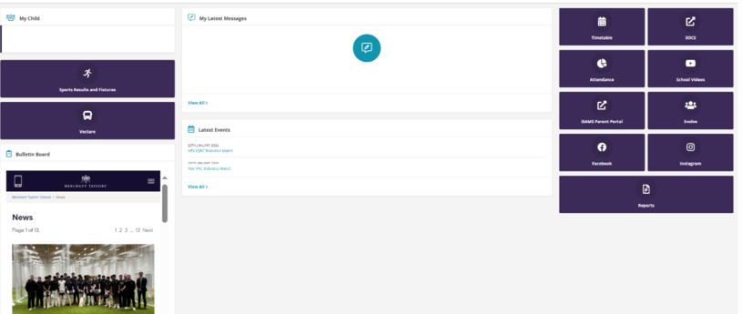 My School Portal Merchant Taylors' School Homepage